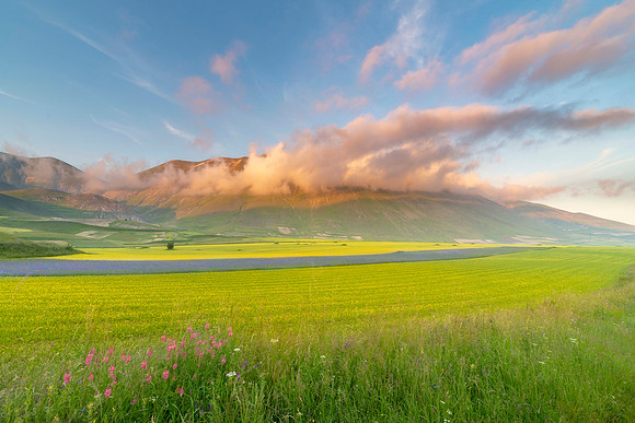 MONTE VETTORE SUNSET