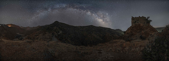 MILKY WAY BOWL ON RUFFO CASTLE