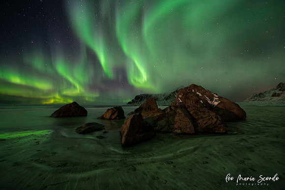 Aurora On Skagsanden Beach II